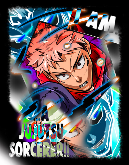 Jujitsu Itadori Poster (12x18)