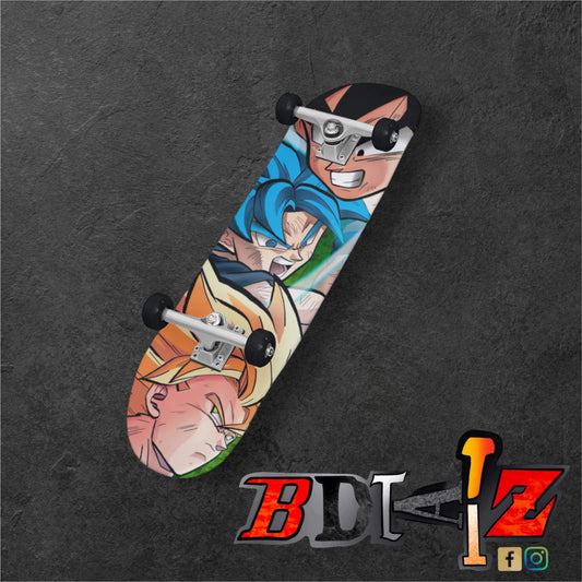 Goku/ Vegeta Skateboard 8.0